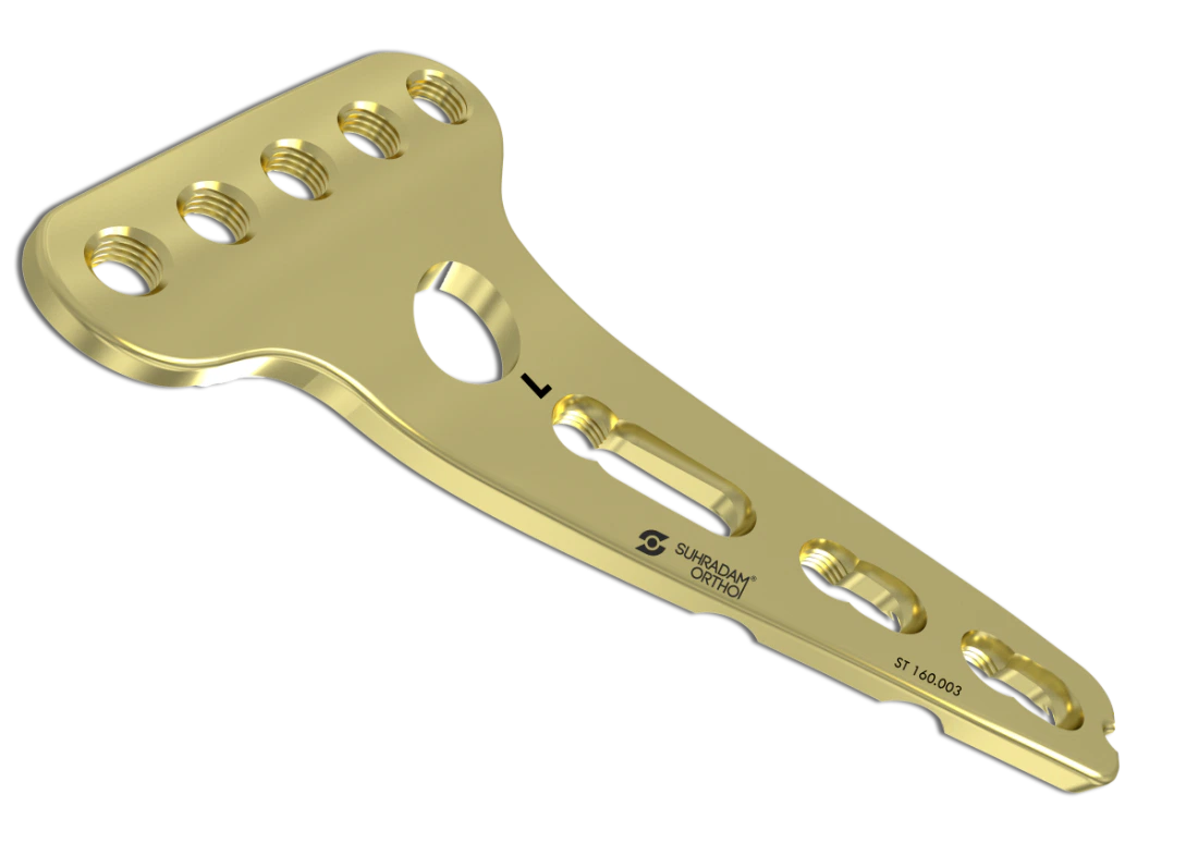 2.4/2.7 mm LCP Buttress Plate, 5-Hole Head product image