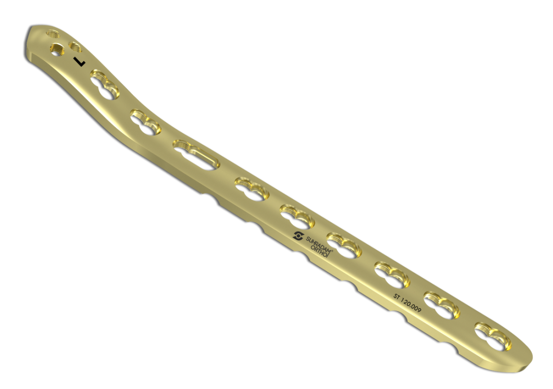 2.7/3.5 mm LCP Medial Distal Humerus Plate product image