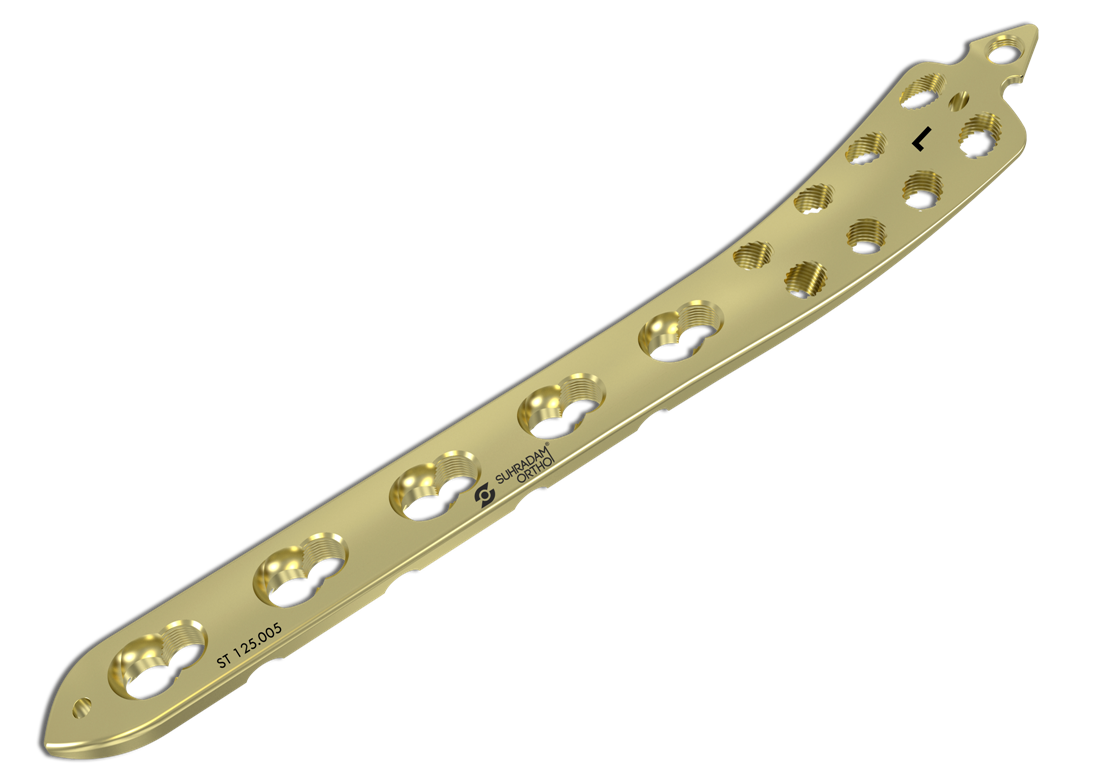 3.5 mm LCP Medial Distal Tibia Plate (With Tab) product image