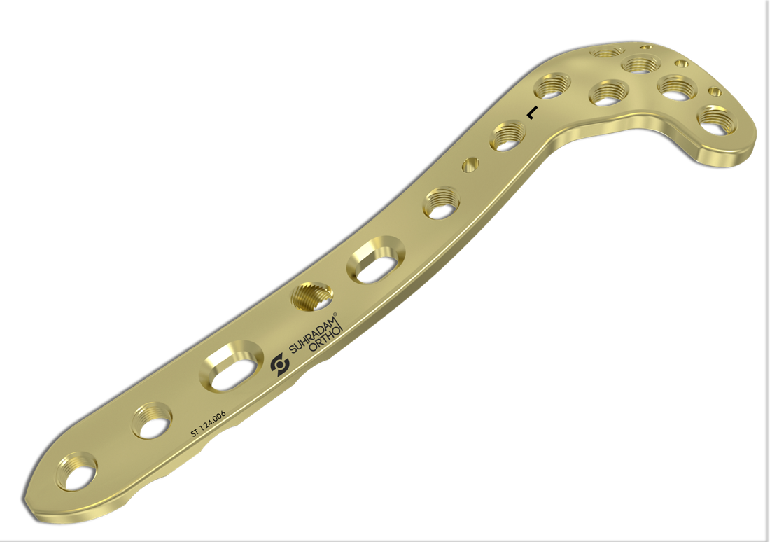 3.5 mm LCP Periarticular Proximal Lateral Tibia Plate (Raft) product image